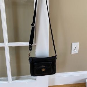 Black Coach crossbody bag